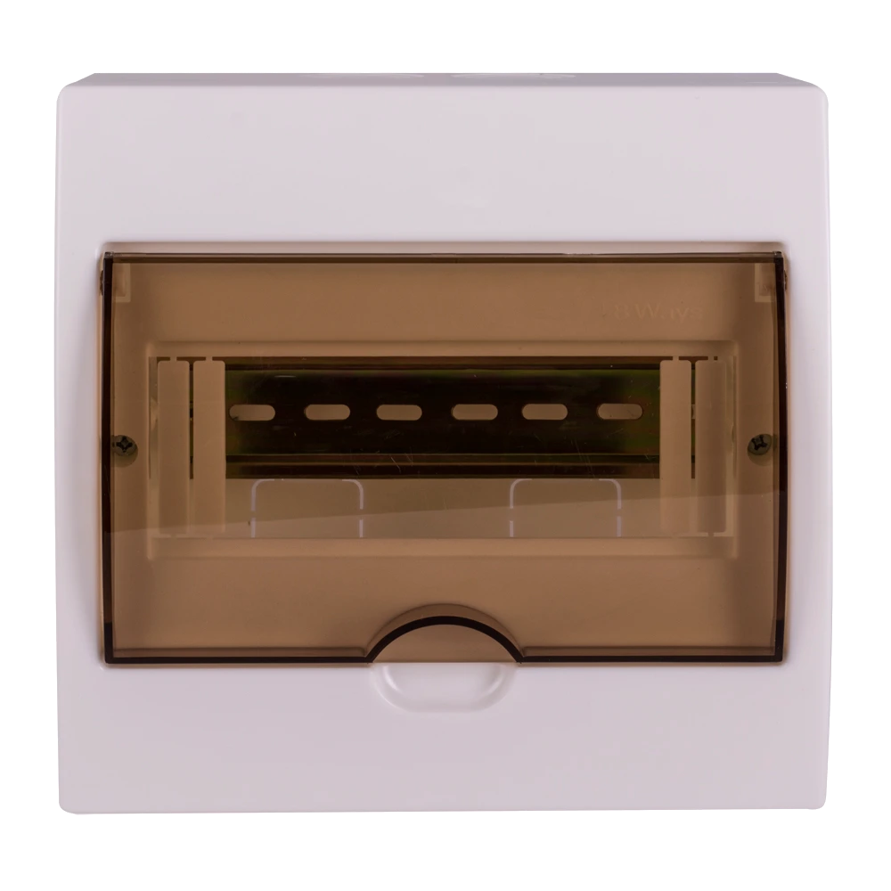 Корпус пластиковий 8-модульний навісний · Enext e.plbox.stand.n.08k