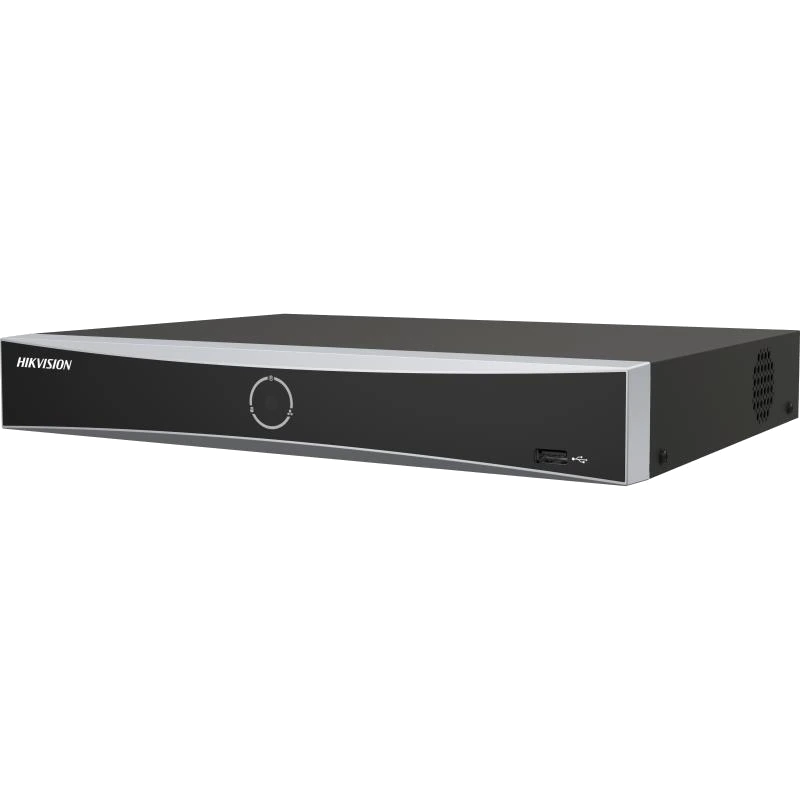 Відеореєстратор Hikvision · DS-7604NXI-K1(D) 4-канальний 1U K AcuSense 4K NVR