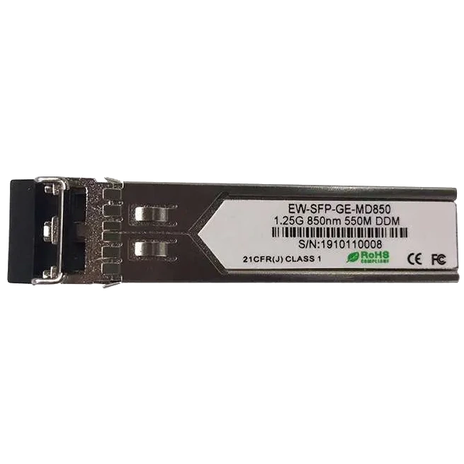 Модуль SFP · Ewind EW-SFP-GE-MD850 155M, Multi-mode Dual Fiber, 850nm, 550meter, LC connector