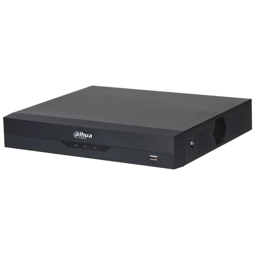 Відеореєстратор Dahua · DH-XVR5108HS-5M-I3 8-канальний 5M-N/1080p 1U 1HDD WizSense