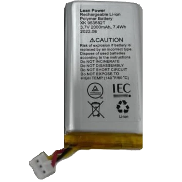 Акумулятори Ajax Hub, Hub Plus, Hub 2, Rex · XK-953562T 3.7V 2000mA/3-х піновий
