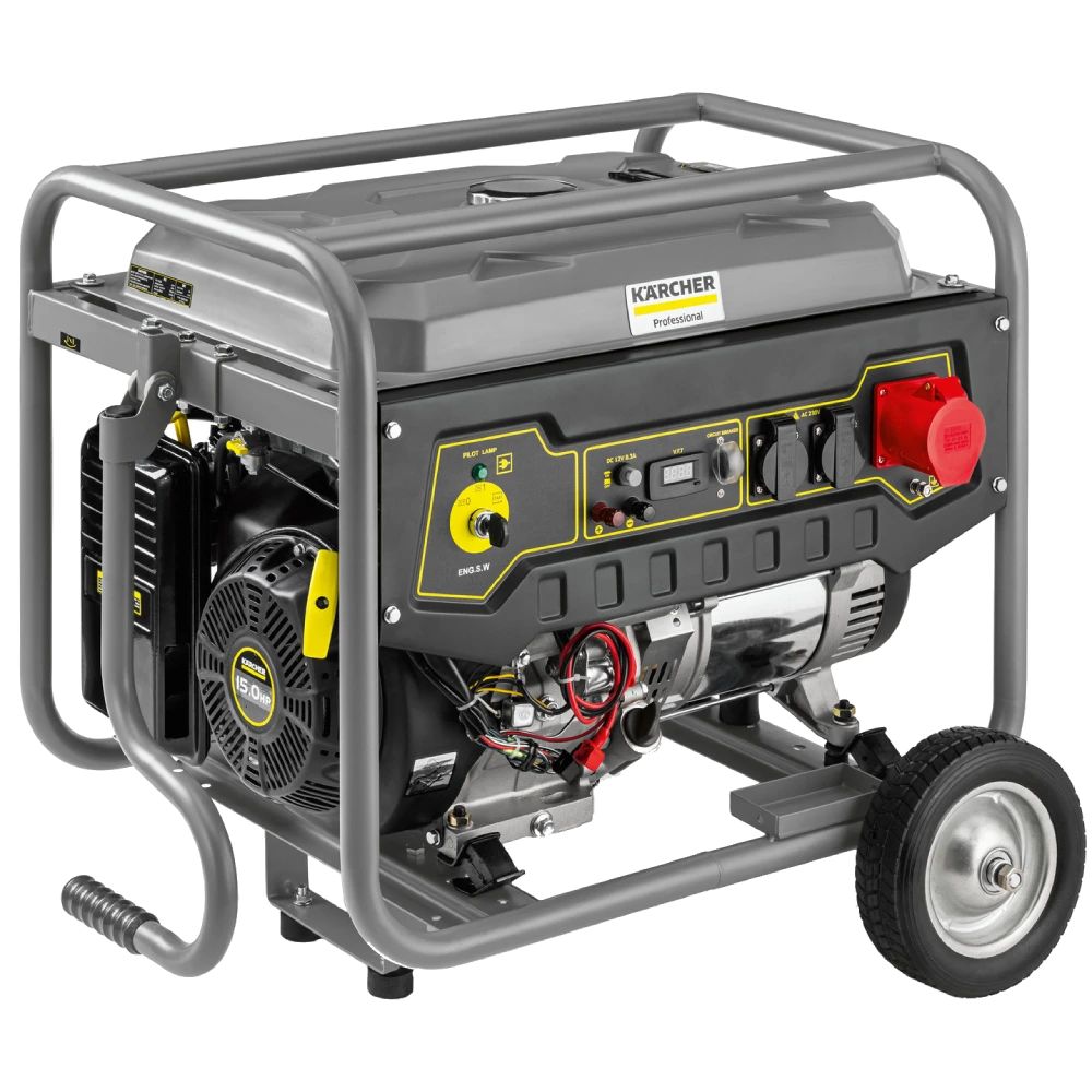 Генератор бензиновий · Karcher PGG 8/3 7/7.5кВт 380В 3 фази електростарт AVR