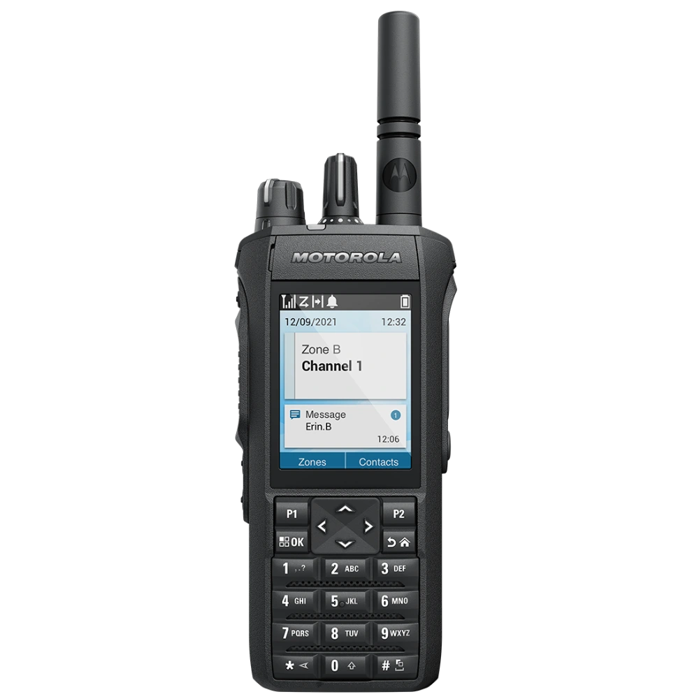 Портативна DMR радіостанція · Motorola Portable Radio R7 VHF FКР ВТ WIFI GNSS CAPABLE