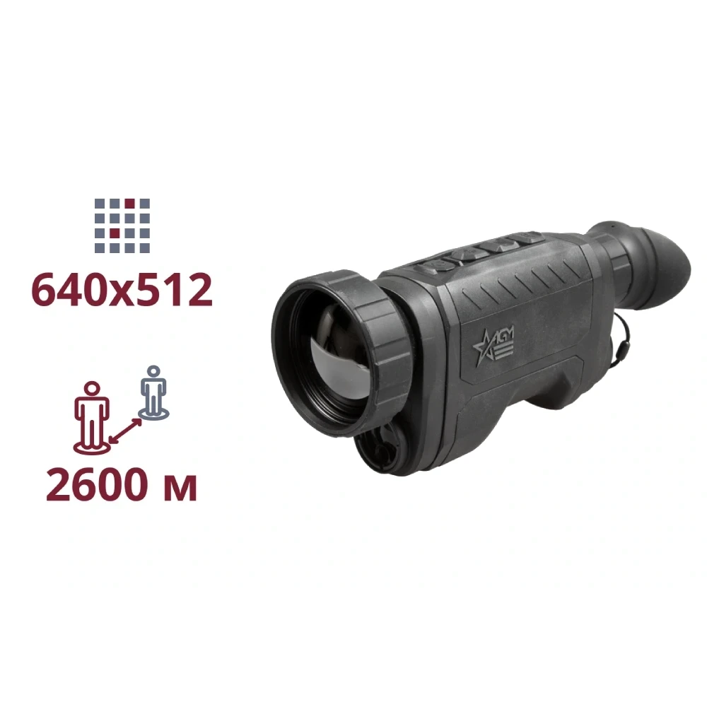 Тепловізійний монокуляр · AGM ReachIR LRF 50-640