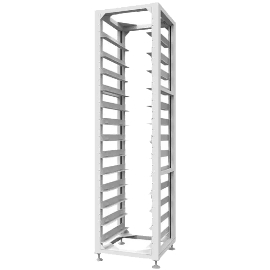 Стойка · Deye 3U-HRack-2G 13 floors для 12 висковольтних батарей