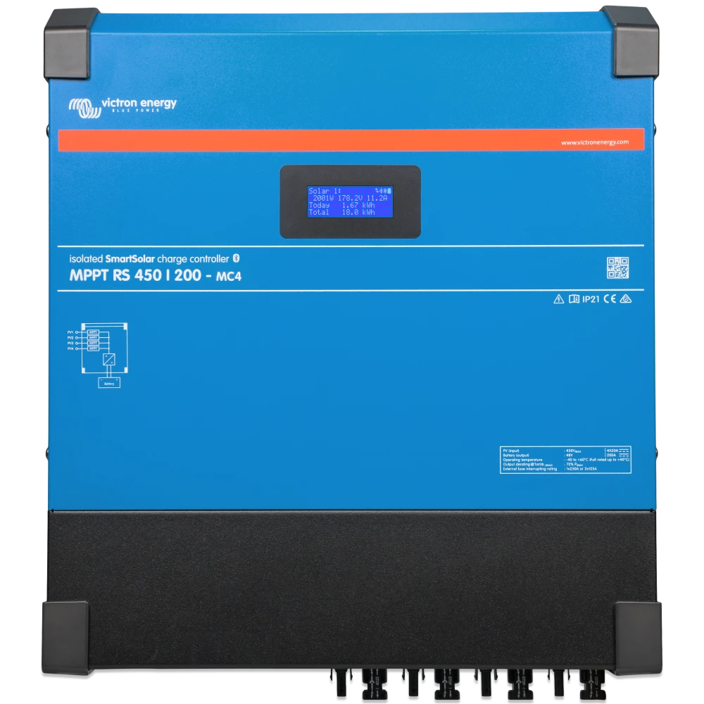 Контролер заряду Victron Energy · SmartSolar MPPT RS 450/200-MC4