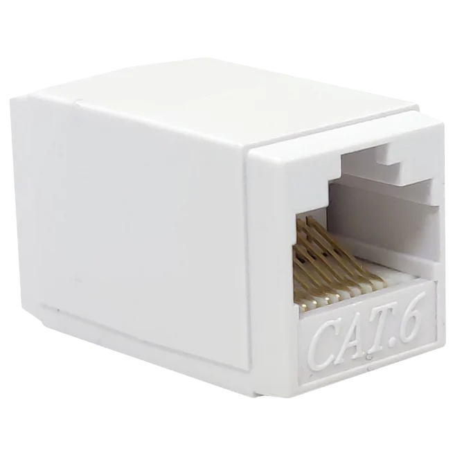 З'єднувач витої пари неекранований · UTP, кат. 6 RJ-45