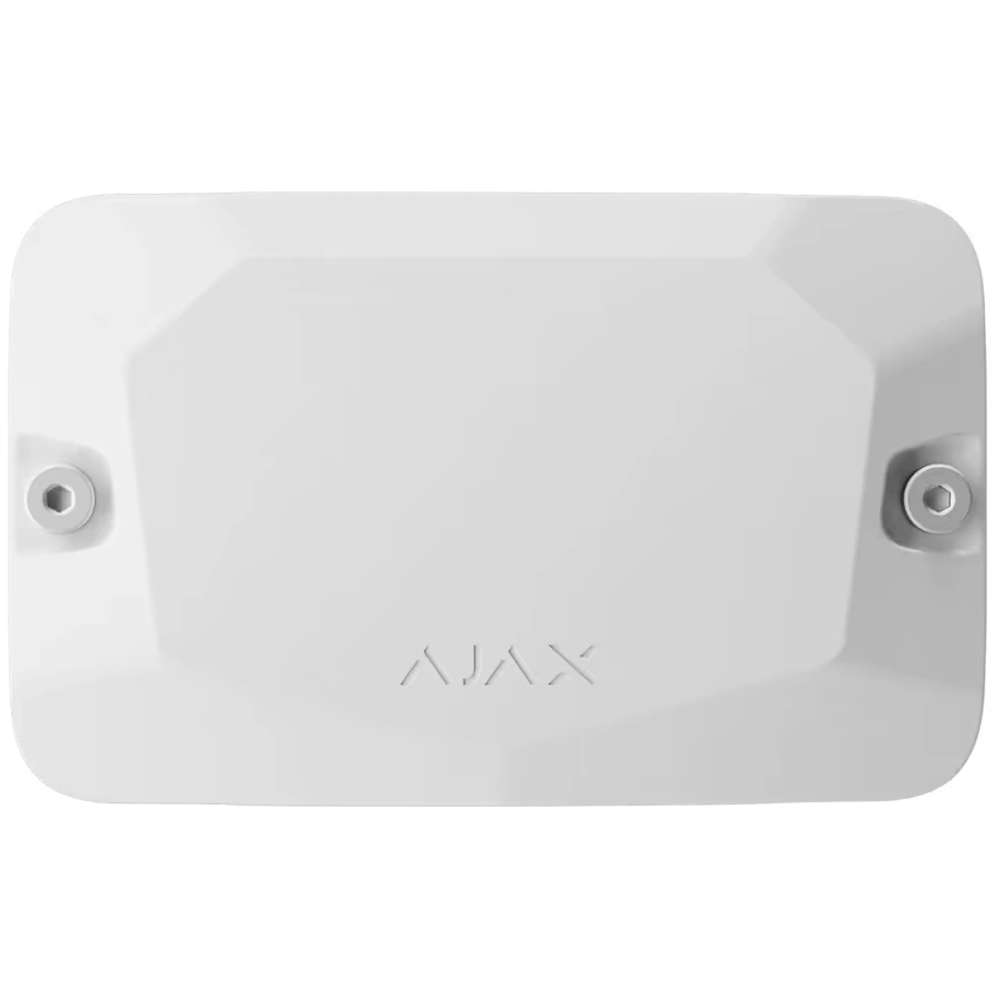 Корпус для захищеного дротового під’єднання пристроїв · Ajax Case (106×168×56) white