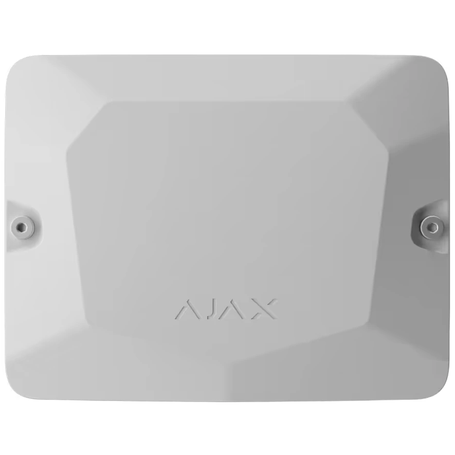 Корпус для захищеного дротового під’єднання пристроїв · Ajax Case (175×225×57) white