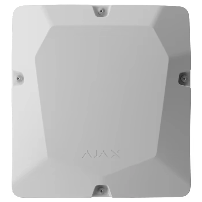 Корпус для захищеного дротового під’єднання пристроїв · Ajax Case (430×400×133) white