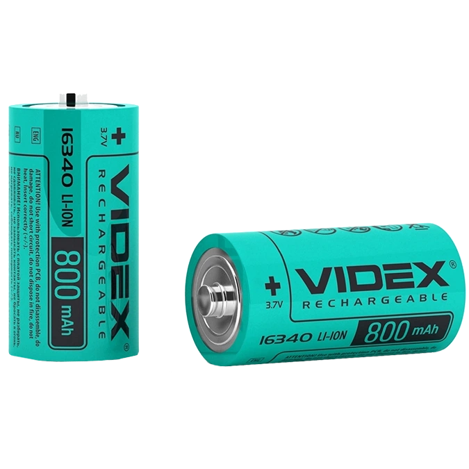Аккумулятор · Videx Li-Ion 16340 800mAh