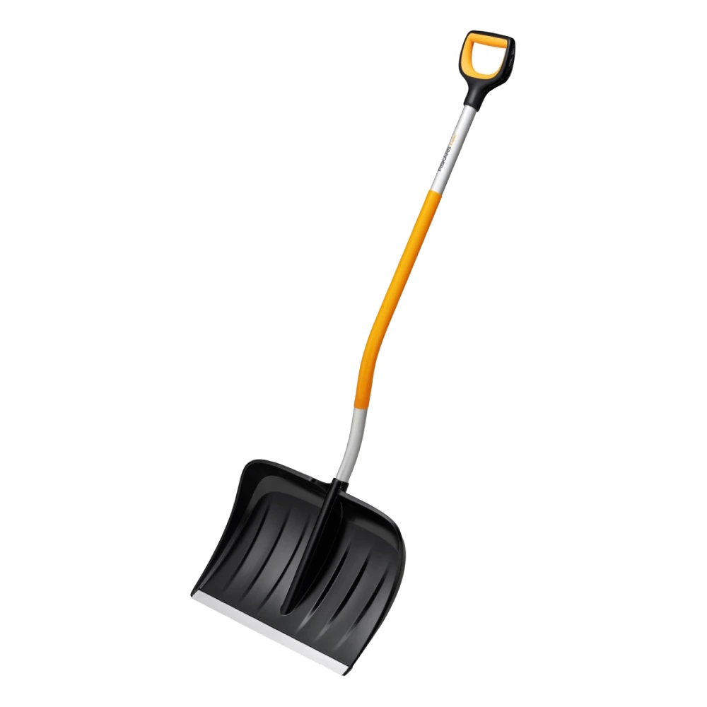 Лопата для прибирання снігу з вигнутим руків’ям · Fiskars X-Series (1057186)