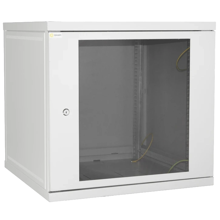 Шафа настінна 19" · IPCOM СН-12U-06-06-ДС-1-7035