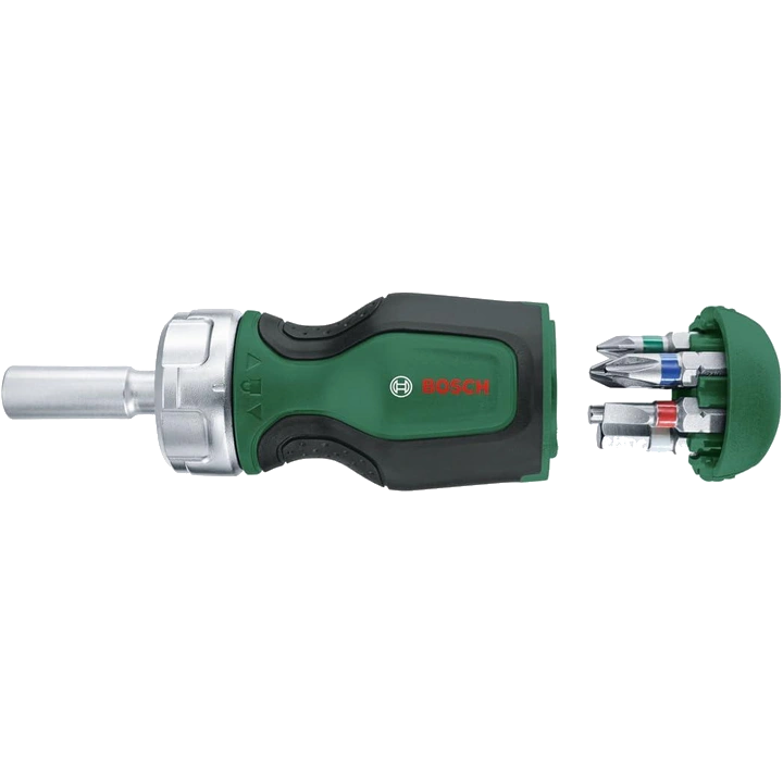 Викрутка з тріскачкою + 6 біт · Bosch Bike (1600A027PN)
