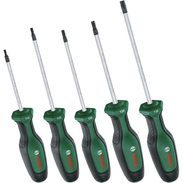 Набір викруток · Bosch Torx10-30 (1600A02BX6) 6 шт