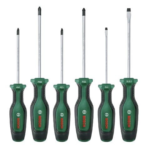 Набір викруток · Bosch (1600A02BX7) PH/PZ/SL 6 шт