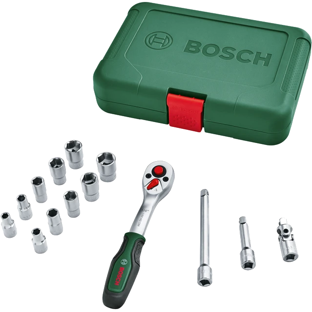 Набір торцевих головок · Bosch (1600A02BY0) 1/4" 14 шт
