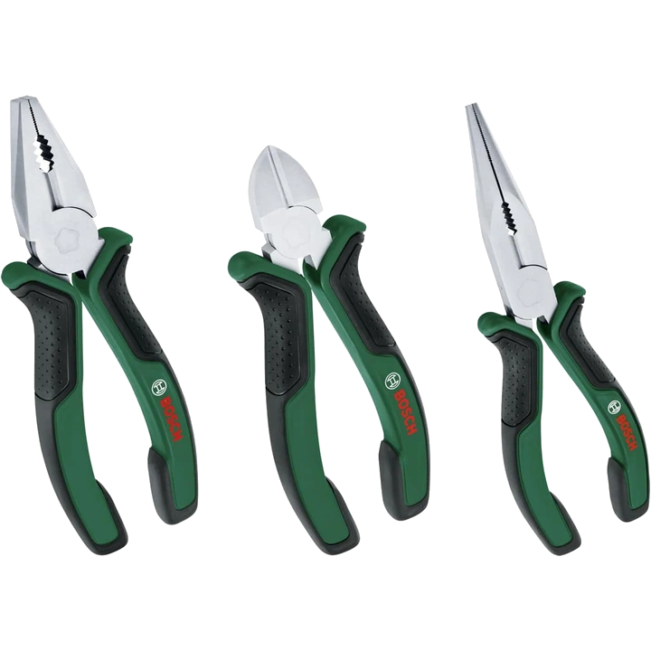 Набір плоскогубців · Bosch (1600A02C0S) 3 шт