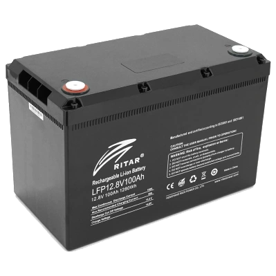 Акумуляторна батарея · Ritar LiFePO4 12,8V 100Ah 1280Wh
