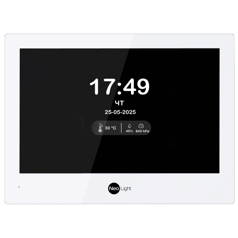 Відеодомофон · Neolight ALPHA Hybrid white