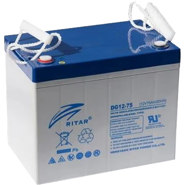 Аккумуляторная батарея · RITAR DG12-75 12V 75Ah