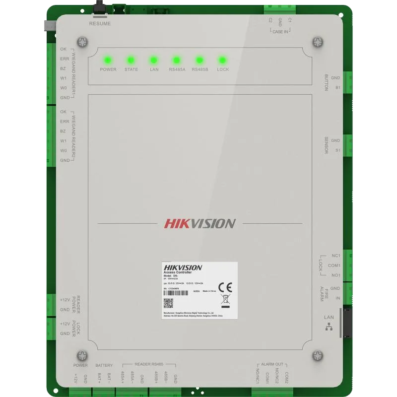 Контролер для однієї двері · Hikvision DS-K2621X(P)