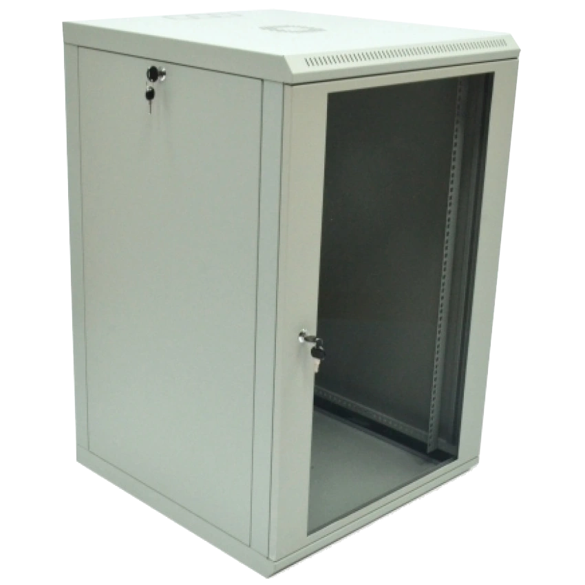 Шафа · 19"18U 600x600x907 акрилове скло сіра