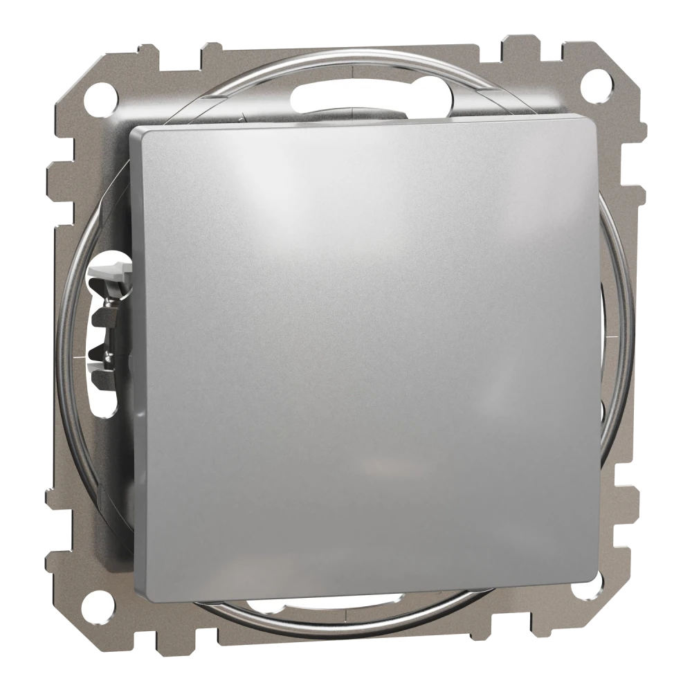Вимикач · Schneider Electric SDD113101 Sedna Design & Elements 1-клавішний алюміній