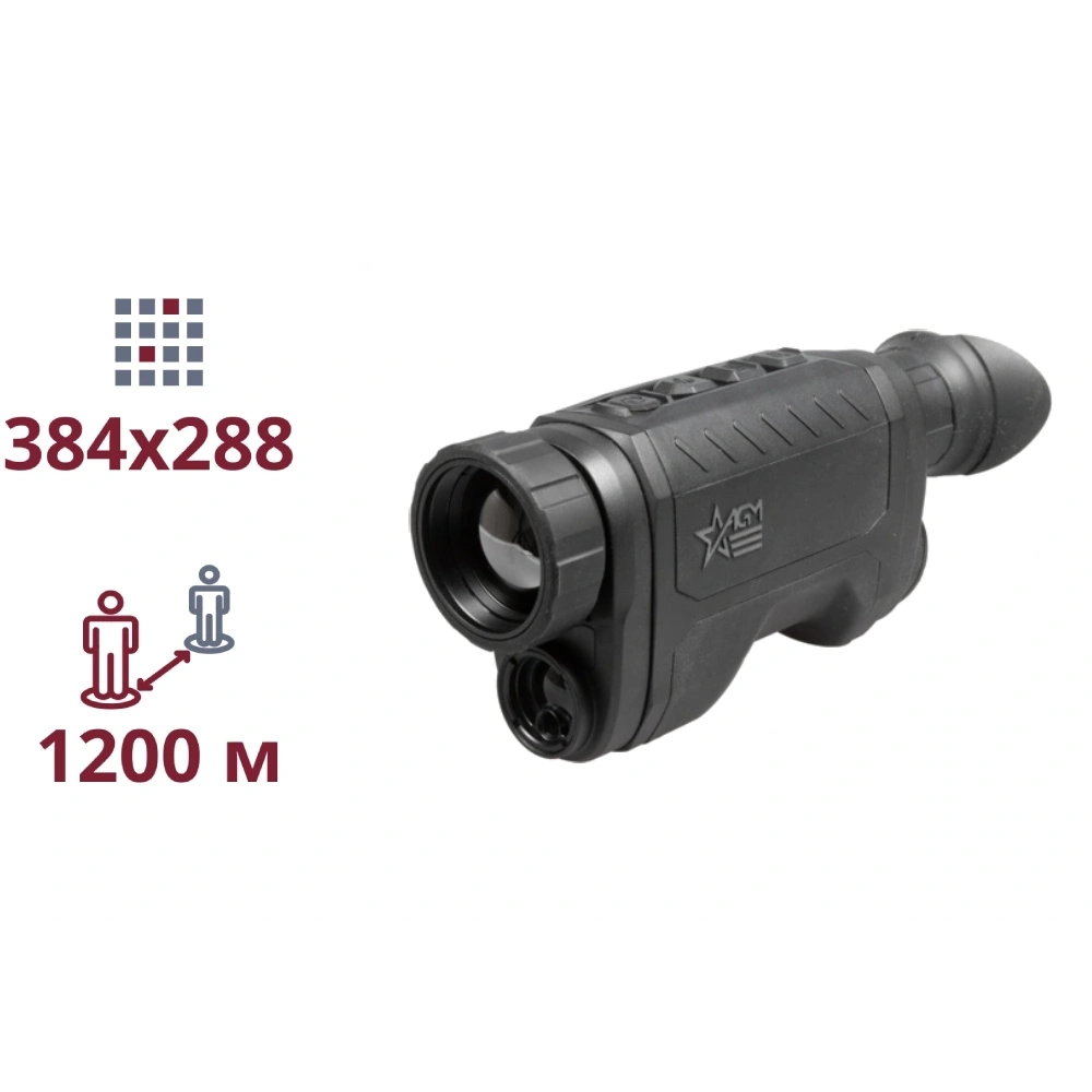 Тепловізійний монокуляр · AGM ReachIR LRF 25-384