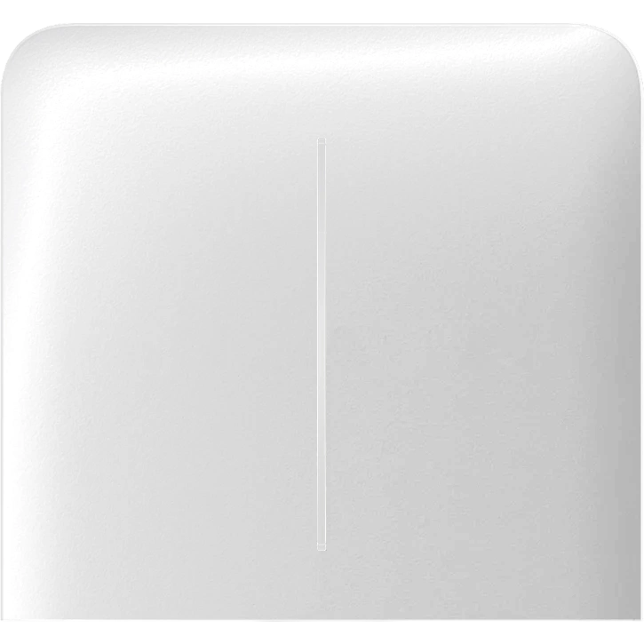 Кнопка · Ajax SideButton (2-gang) vertical white