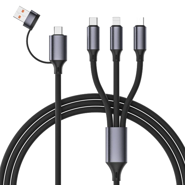 Кабель Cablexpert · USB A/C-тато/Lightning/Micro/Type-C 1.5 м