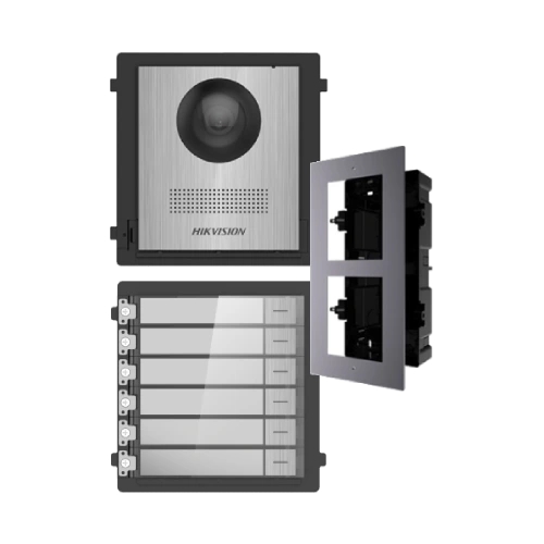 Комплект модулів Hikvision · DS-KD8003-IME1NS + DS-KD-ACF2/Plastic + DS-KD-KK/S