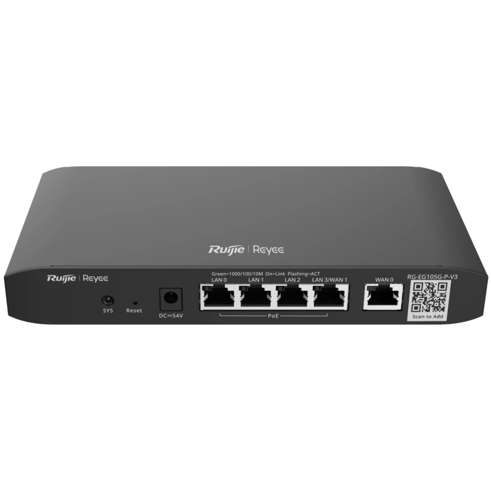 Маршрутизатор · Ruijie Reyee RG-EG105G-P-V3