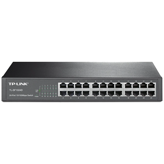 Комутатор 24 порти некерований · TP-LINK TL-SF1024D