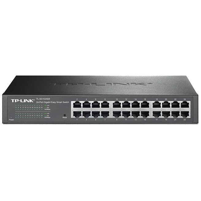 Комутатор 24 порти керований · TP-LINK TL-SG1024DE