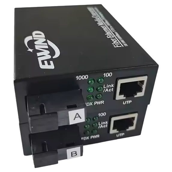 Медіаконвертер · Ewind EW-810GS-20A/B 1000M
