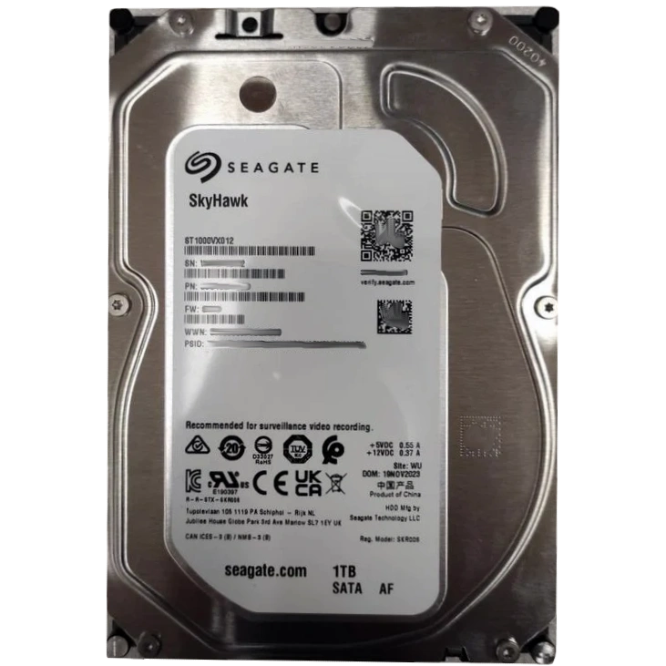 Жорсткий диск внутрішній · Seagate SkyHawk ST1000VX012 1Тб
