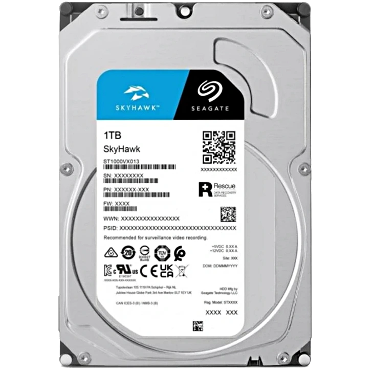 Жорсткий диск внутрішній · Seagate SkyHawk ST1000VX013 1Тб