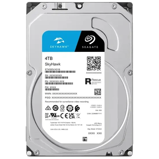 Жорсткий диск внутрішній · SEAGATE SkyHawk ST4000VX016 4Тб