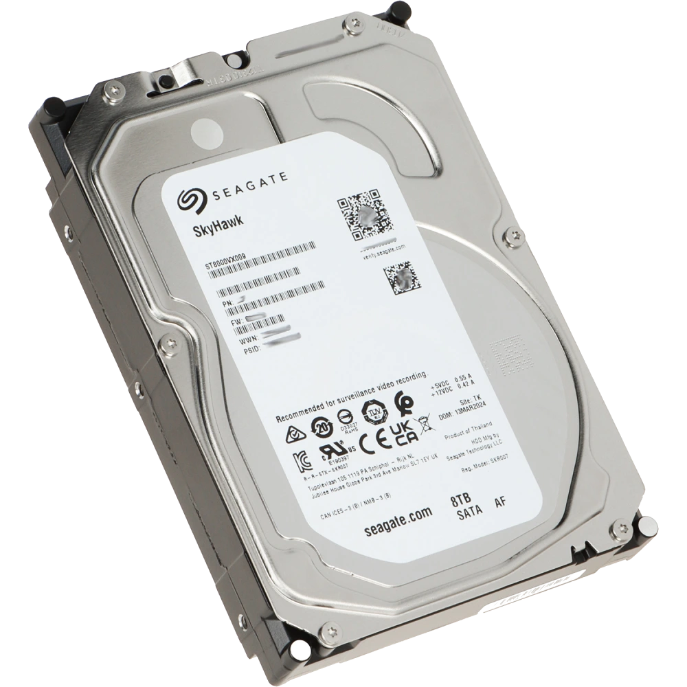 Жорсткий диск внутрішній · Seagate SkyHawk ST8000VX009 8Тб