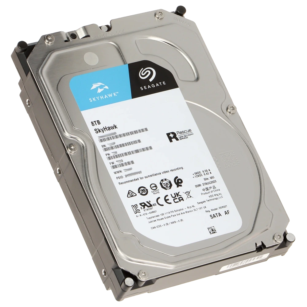 Жорсткий диск внутрішній · Seagate SkyHawk ST8000VX010 8Тб