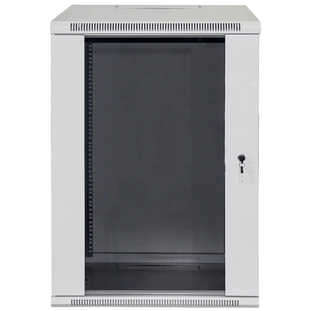 Шафа коммутаційна настінна 18U 600x450 розбірна · Hypernet WMNC-18U-FLAT-AC