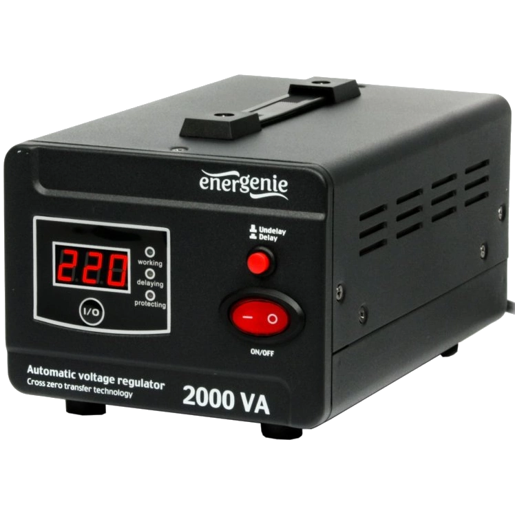 Автоматичний регулятор · EnerGenie EG-AVR-D2000-01 2000ВА