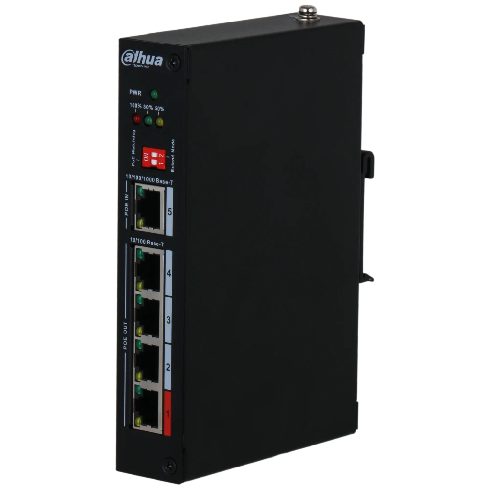 PoE розширювач · Dahua DH-PFT1500