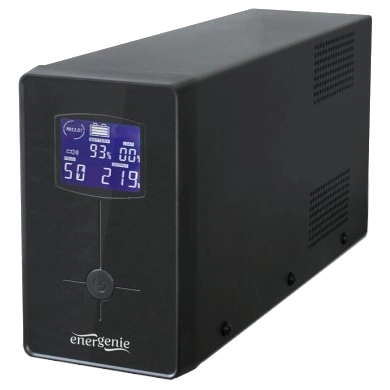 Джерело безперебійного живлення · EnerGenie EG-UPS-031 650ВA апроксимована синусоїда