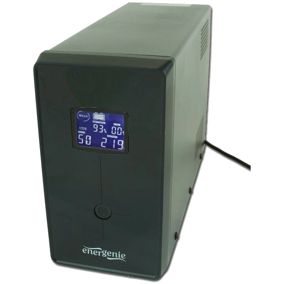Джерело безперебійного живлення · EnerGenie EG-UPS-033 1200ВA апроксимована синусоїда