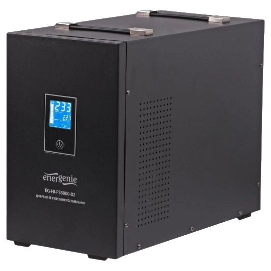 Джерело безперебійного живлення під акумулятор · EnerGenie EG-HI-PS5000-02 5000ВА чиста синусоїда
