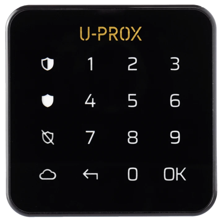 Бездротова сенсорна клавіатура для однієї групи · U-Prox Keypad G1 Black