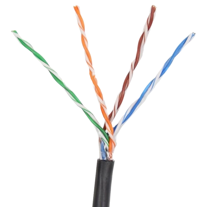 Кабель · GM UTP 4*2*24AWG(0,51) СU CAT.5E PE (UTP мідь зовнішній) 305 м