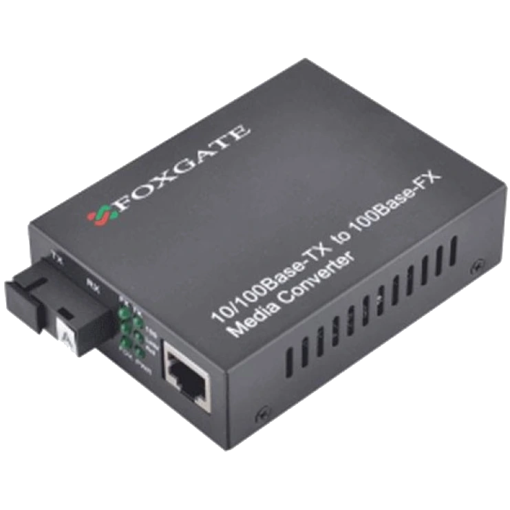 Медіаконвертер · FoxGate EC-B-0,1-1SM-1550nm-20-LFP